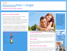 Tablet Screenshot of christianfreeandsingle.com
